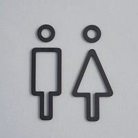 toilet line sign plate iron 2,420円