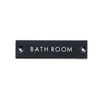 サインプレート ブラック 880円