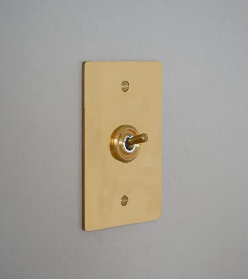 真鍮プレート1スイッチ 6,600円