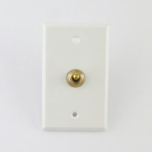 セラミックプレートトグルスイッチ ホワイト 4,290円